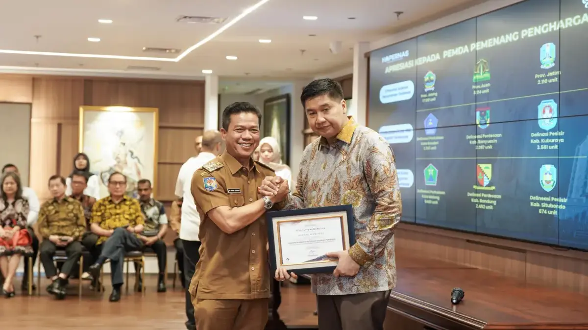 Kabupaten Bandung Raih Penghargaan Kabupaten Terbaik Nasional dalam Bidang Perumahan