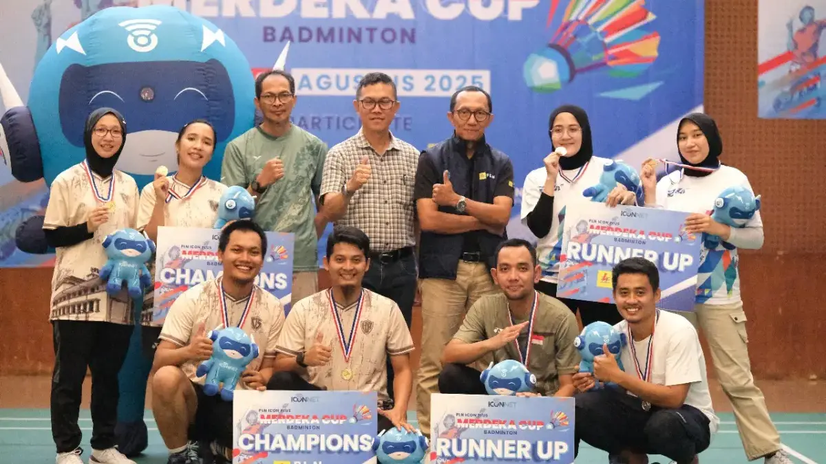 PLN Icon Plus SBU Regional Jawa Barat Gelar Turnamen Badminton Merdeka Cup 2025 PLN Icon Plus SBU Regional Jawa Barat Gelar Turnamen Badminton Merdeka Cup 2025