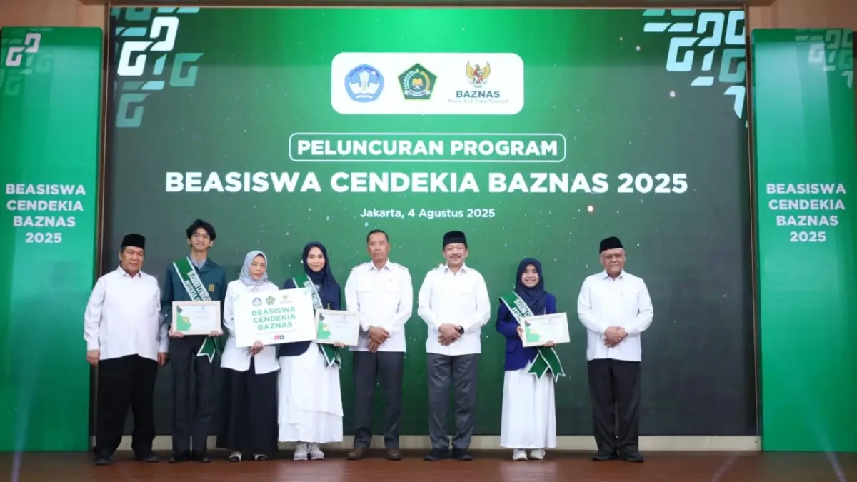 Beasiswa Cendekia Baznas (BCB) 2025.