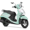 Yamaha Fascino 125 Fi Hybrid 2025 warna baru Metallic Light Green.