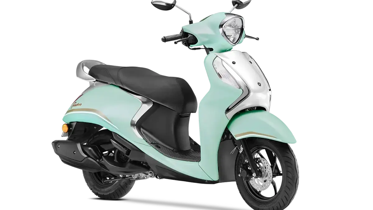 Yamaha Fascino 125 Fi Hybrid 2025 warna baru Metallic Light Green.
