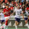Pertandingan Bali United vs Persik Kediri.