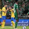 Al Nassr vs Al Ahli di Laga Saudi Pro League.