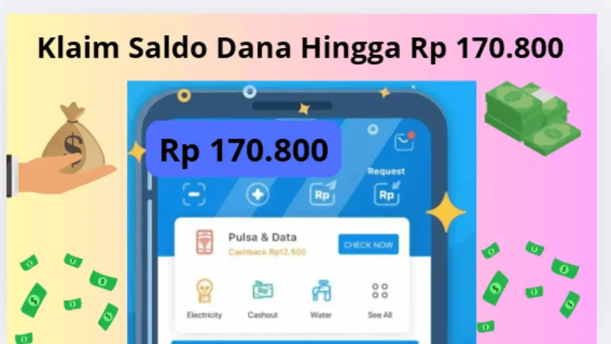 Klaim Saldo DANA Gratis Hingga Rp 170.800 Edisi Kemerdekaan Via Link Dana Kaget Terbaru Ini! Klaim Saldo DANA Gratis Hingga Rp 170.800 Edisi Kemerdekaan