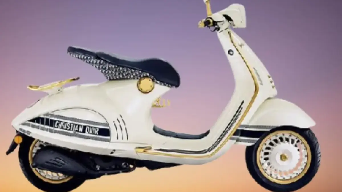 Kolaborasi Motor Vespa dengan Brand Fashion Dunia ( Sumber Gambar: Istimewa)