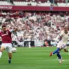 West Ham vs Chelsea di Pertandingan EPL Musim Lalu.