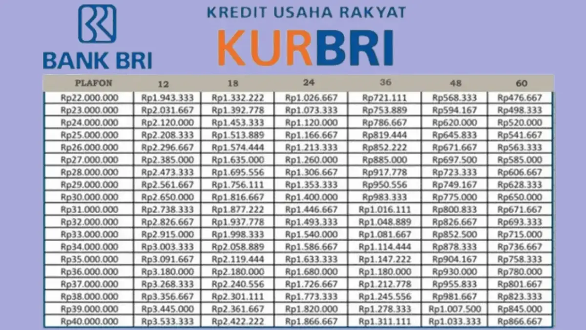 Program KUR BRI Dengan Plafon Pinjaman 200 Juta, Cek Syarat Pengajuannya Disini!
