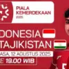 Sedang Tayang! Link Live Streaming Timnas Indonesia U17 vs Tajikistan Hari Ini, KLIK DISINI