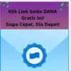 Buruan Ambil Saldo DANA Gratis Rp128.000 Cuma Klik Link Ini, Nggak Pakai Ribet!
