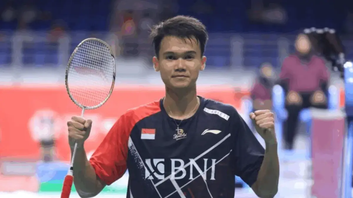 5 Wakil Indonesia Melaju ke Perempat Final Thailand International Series 2025, Ini Daftarnya! Christian Adinata yang Berhasil Kalahkan tuan rumah pada Thailand International Series 2025( FOTO:PBSI)