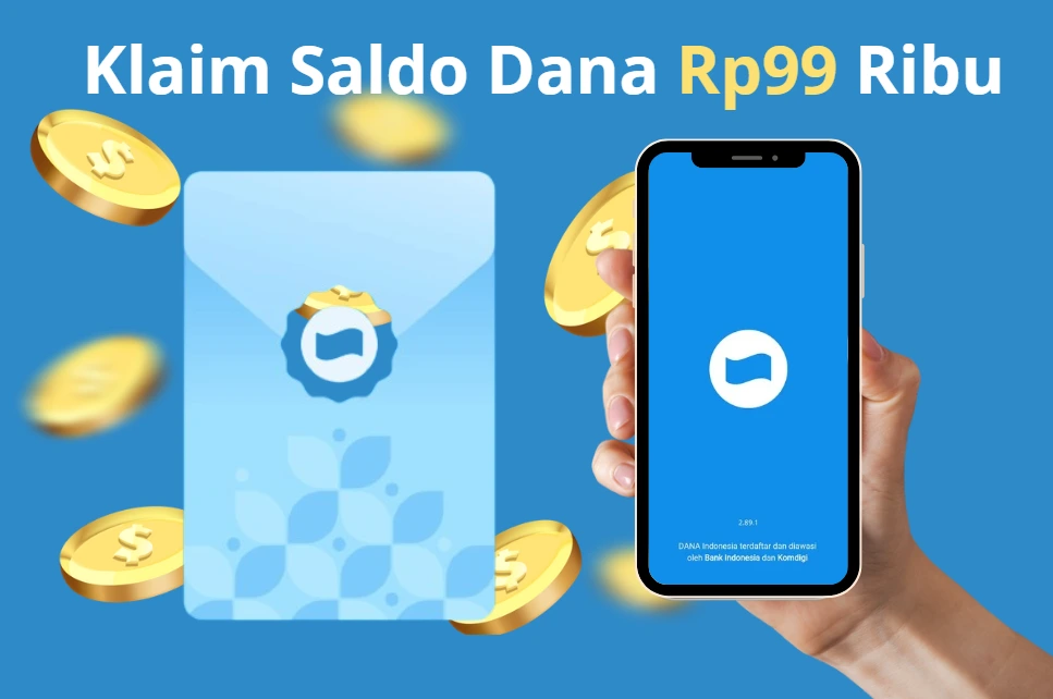 Klaim Saldo Dana Rp99 Ribu, Langsung Masuk Hanya Lewat Link Ini