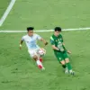 Laga Persebaya Surabaya vs PSIM Yogyakarta.