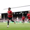 MU saat bertandang ke kandang Fulham di laga Premier League 2025/2026.