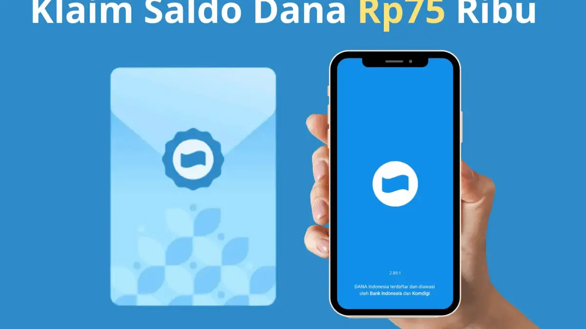 Claim Link Dana Kaget Rp75 Ribu, Saldo Langsung Masuk Tanpa Ribet