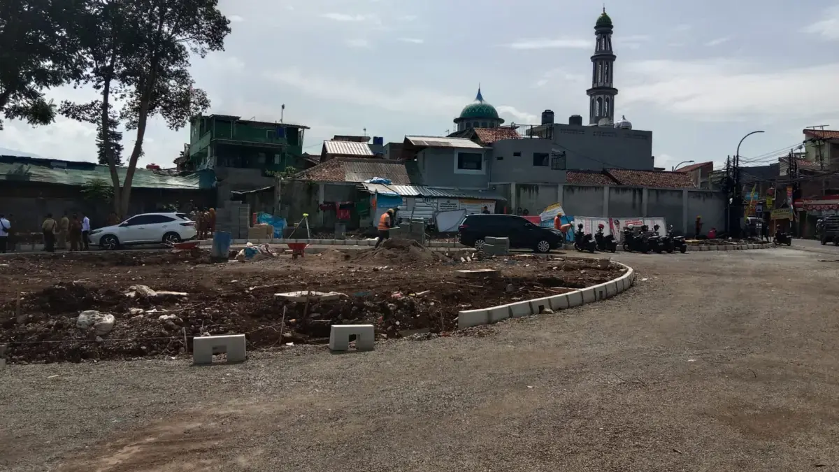 Proyek Bunderan Jati Masih di 60 Persen, Pemkot Cimahi Pastikan Rampung September Ini? Proyek Bunderan Jati Masih di 60 Persen, Pemkot Cimahi Pastikan Rampung September Ini?