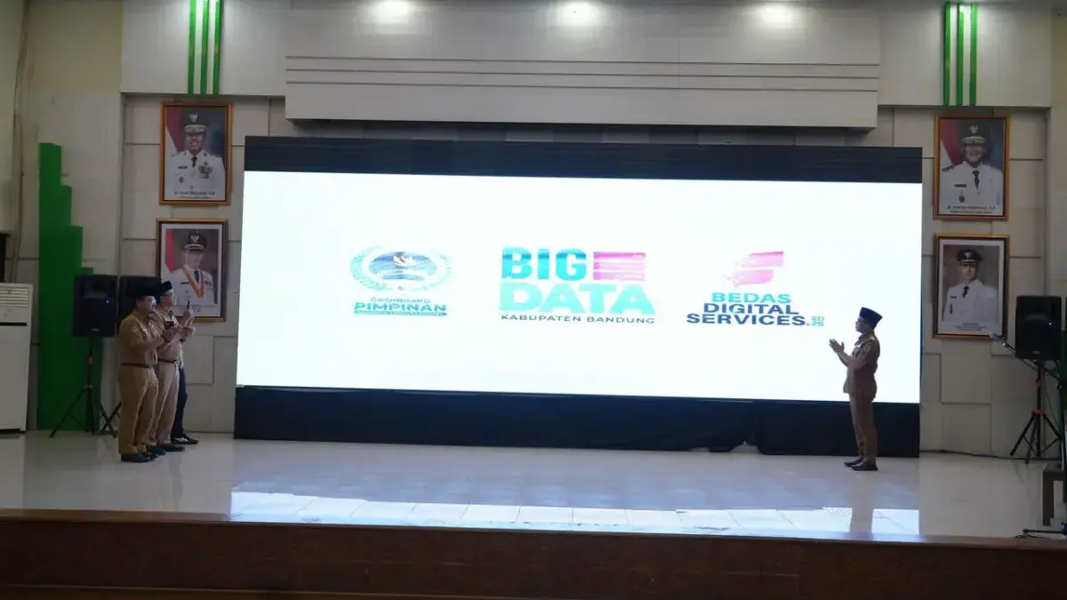 Pemkab Bandung Launching Big Data, Perkuat Tata Kelola Pemerintahan Berbasis Data