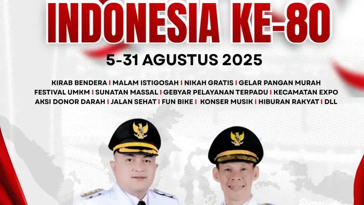 Semarak HUT ke‑80 RI, Pemkab Bogor Gelar Puluhan Kegiatan Meriah Selama Agustus Semarak HUT ke‑80 RI, Pemkab Bogor Gelar Puluhan Kegiatan Meriah Selama Agustus