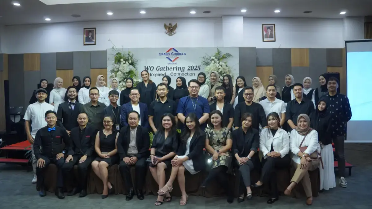 Grand Cordela Hotel Bandung Eratkan Sinergi Komunitas Wedding Organizer Lewat WO Gathering 2025 Grand Cordela Hotel Bandung Eratkan Sinergi Komunitas Wedding Organizer Lewat WO Gathering 2025 (foto: istimew