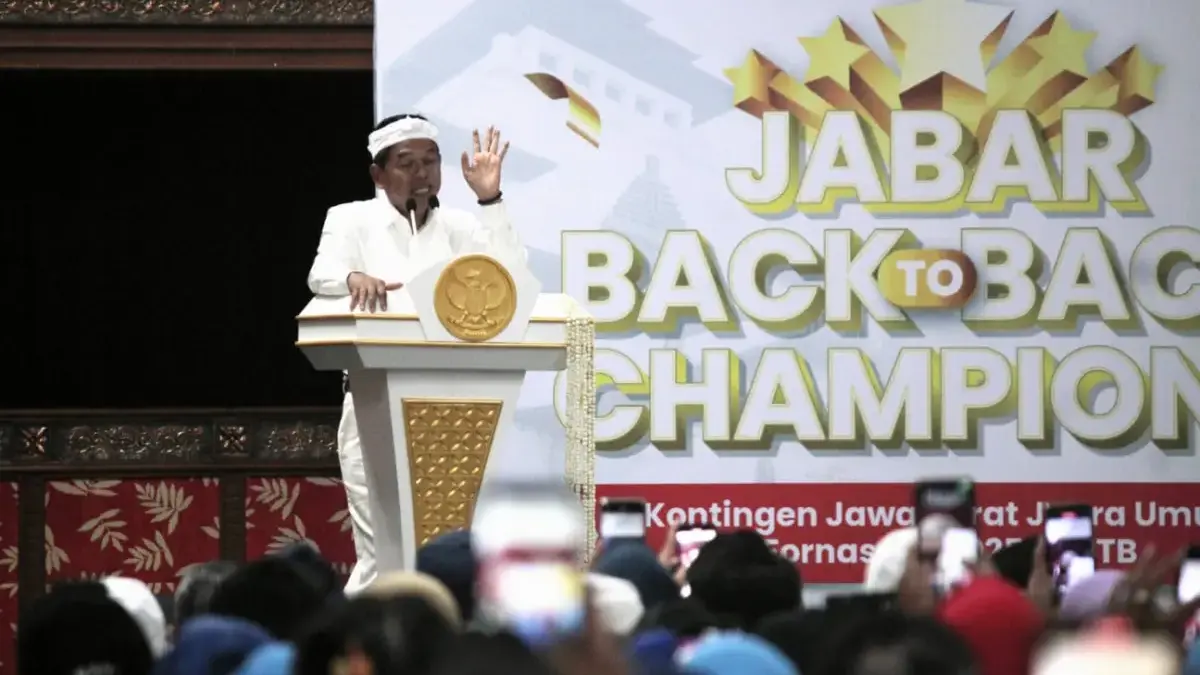 Pidato Singkat Dedi Mulyadi Ceriakan Atlet Kormi, Guyur Bonus Usai Jawara Fornas