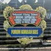 Sindiran Lewat Karangan Bunga di Ultah Bupati Bandung, Forum Korban BDS Tuntut Pertanggungjawaban