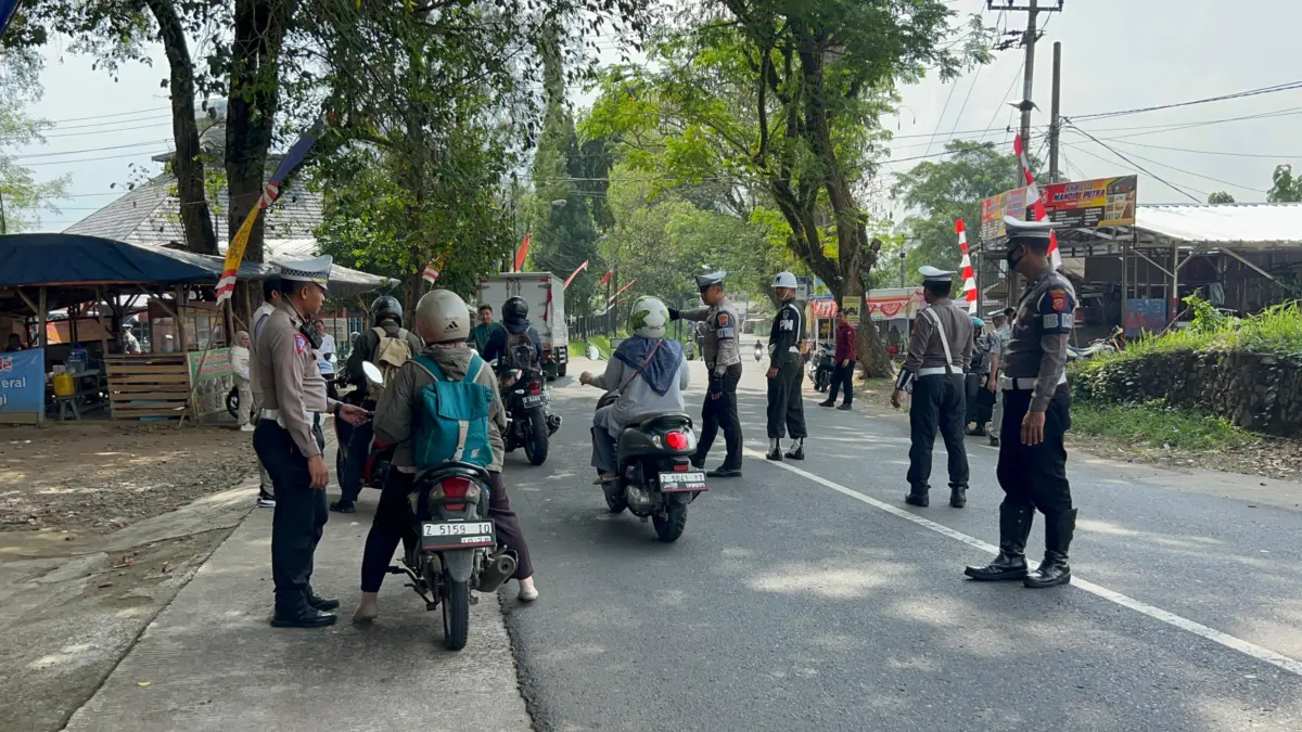Gelar Operasi Gabungan, Ratusan Kendaraan di Banjar Terjaring Razia Pajak