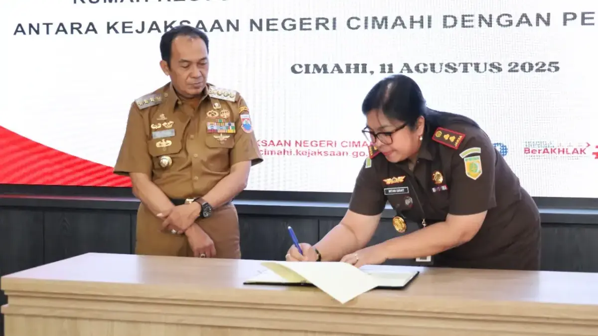 Pemkot dan Kejari Cimahi Sepakat Kembangkan Restorative Justice Berbasis Masyarakat Pemkot dan Kejari Cimahi Sepakat Kembangkan Restorative Justice Berbasis Masyarakat