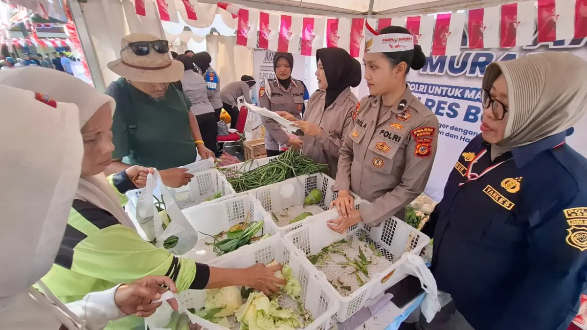 Polres Bogor Gelar Gerakan Pangan Murah, Warga Merasa Terbantu! Polres Bogor Gelar Gerakan Pangan Murah, Warga Merasa Terbantu!