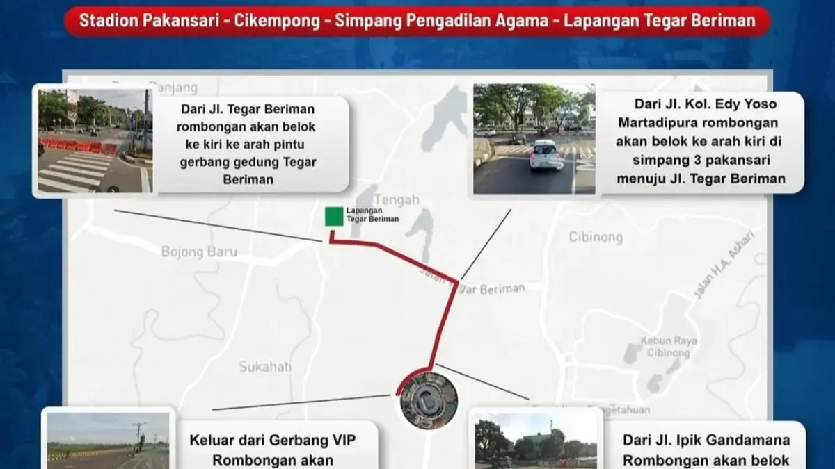 Kirab Merah Putih di Kabupaten Bogor Digelar Besok, Warga Perlu Perhatikan Rute Ini!