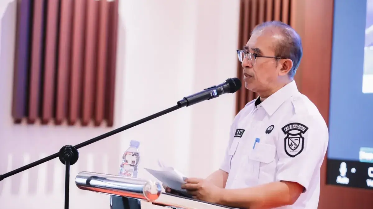 Kepala Badan Perencanaan Pembangunan, Riset dan Inovasi Daerah (Bapperida) Kabupaten Bandung, Marlan. Foto Ist