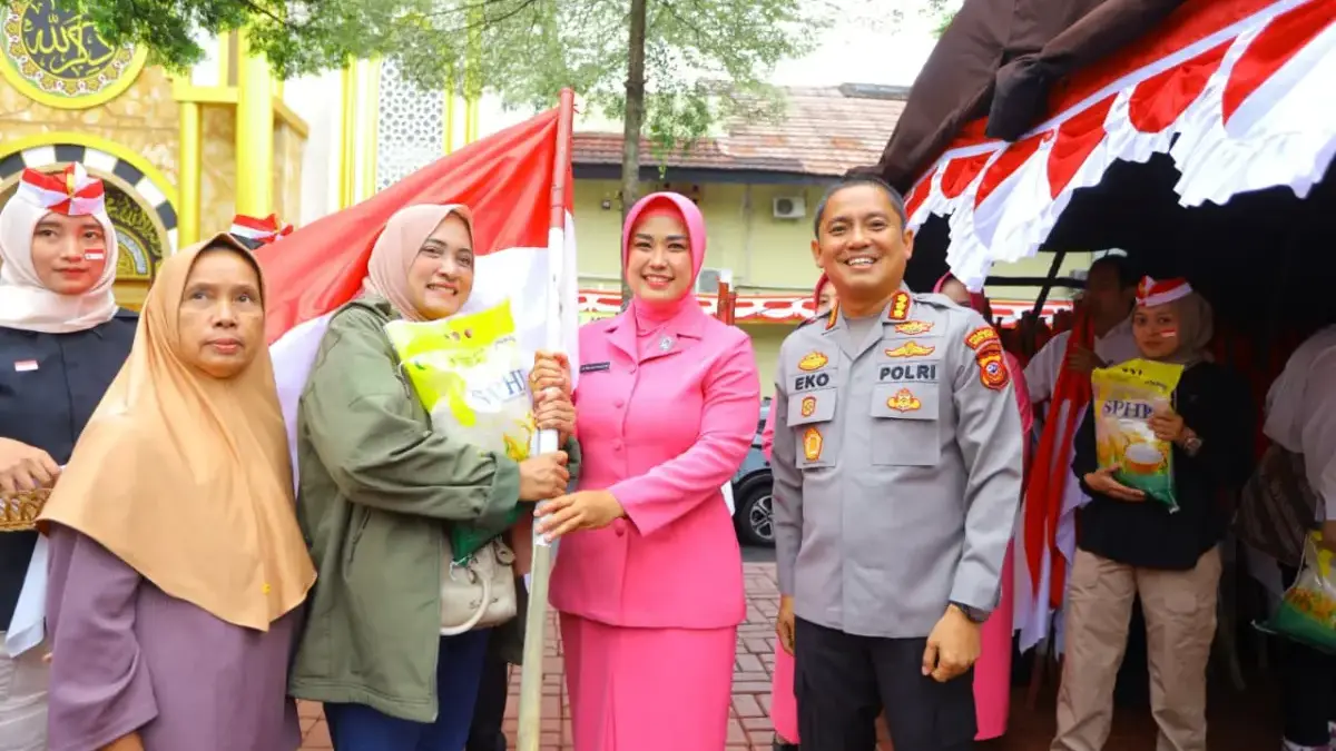 Polresta Bogor Kota Gelar Gerakan Pangan Murah, Beras SPHP Dijual di Bawah Pasaran 