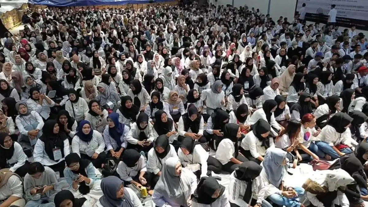 Ilustrasi para pencari kerja. Dok Jabar Ekspres/Suwitno