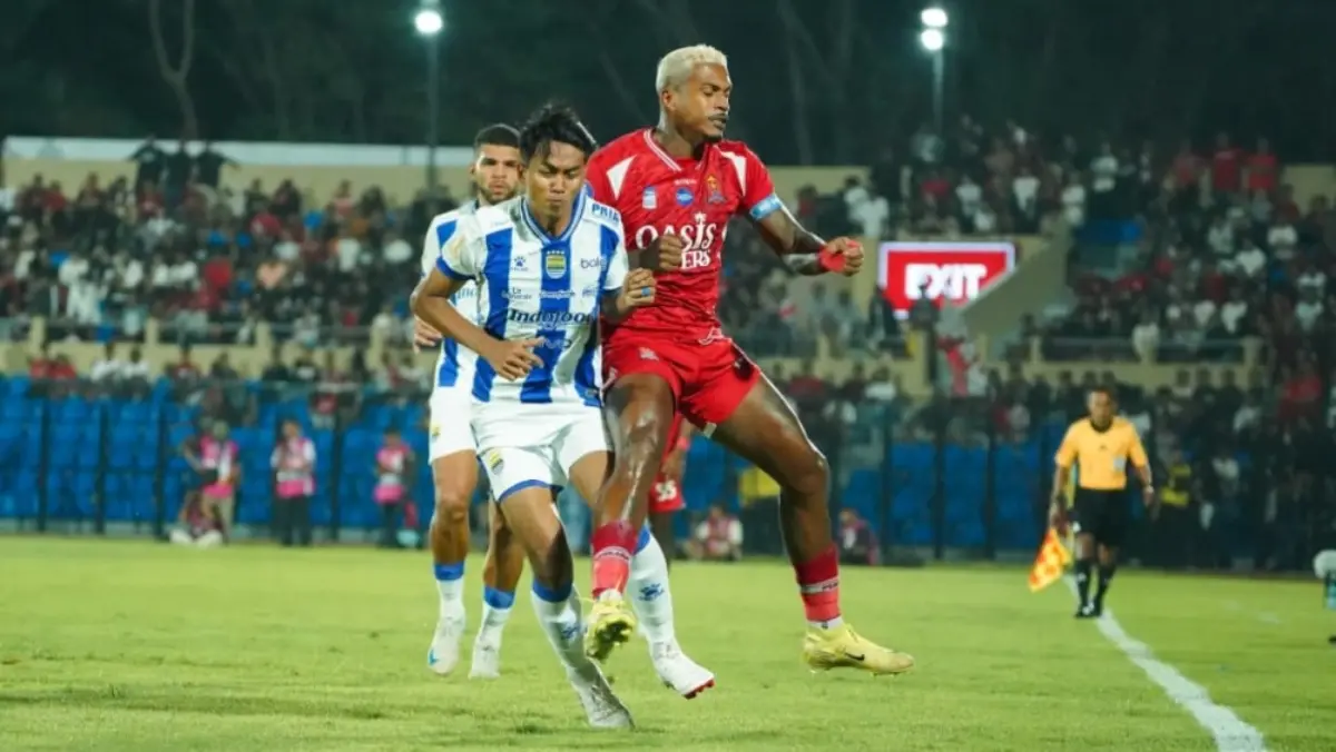 Mario Lemos Buktikan Strategi Agresifnya, Persijap Hancurkan Ambisi Persib Persijap Jepara sukses tumbangkan Persib Bandung di laga kandang perdana/Foto: LIB