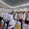 Sejumlah Siswa Siswi SRT 17 Kota Cimahi (mong)