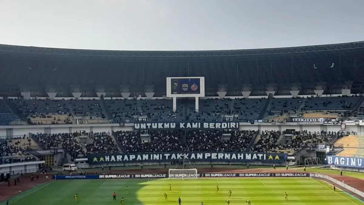 Persib Siapkan Transformasi Digital, Tiket Fisik Dihapus!