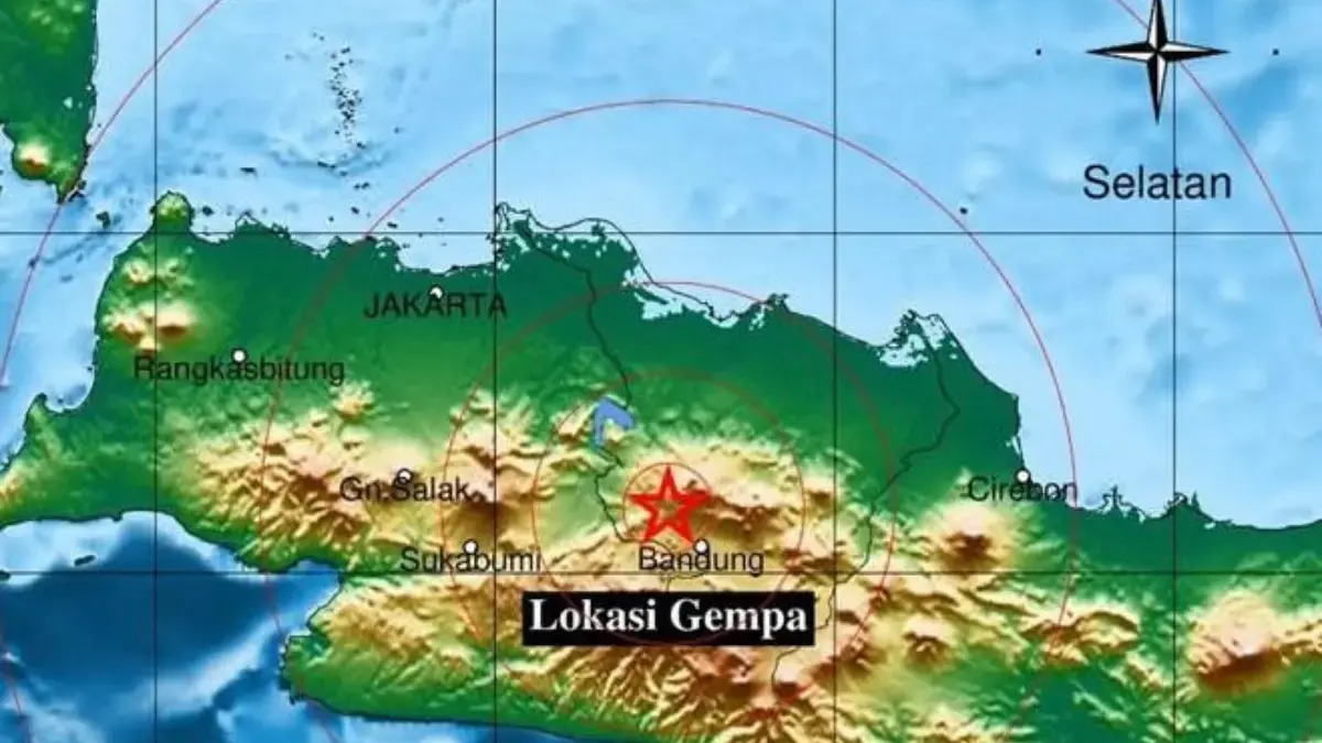 Tiga Gempa Kecil Guncang Bandung Barat dalam Sepekan, Sesar Lembang Bergerak Lagi!