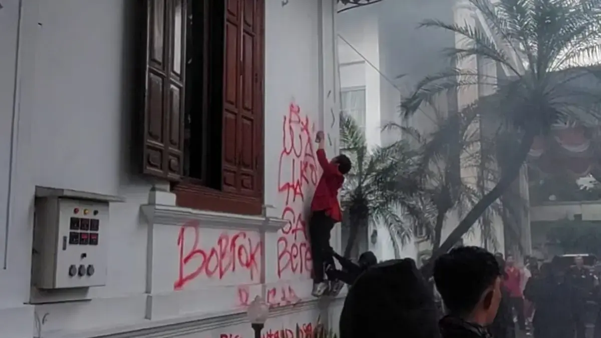 Demo Ricuh di Balai Kota Bogor, Aksi Vandalisme Dikecam: Pelaku Terancam 15 Tahun Penjara