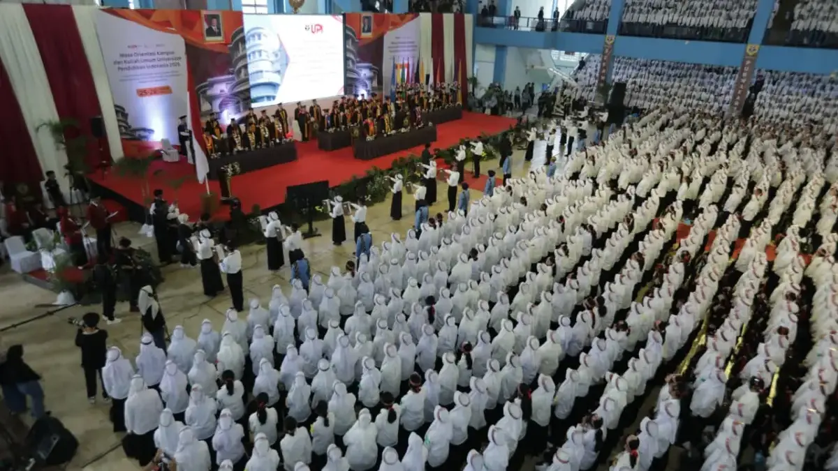 Universitas Pendidikan Indonesia Sambut 12.519 Mahasiswa Baru TA 2025/2026 Melalui Kegiatan Moka-Ku Universitas Pendidikan Indonesia Sambut 12.519 Mahasiswa Baru TA 2025/2026 Melalui Kegiatan Moka-Ku