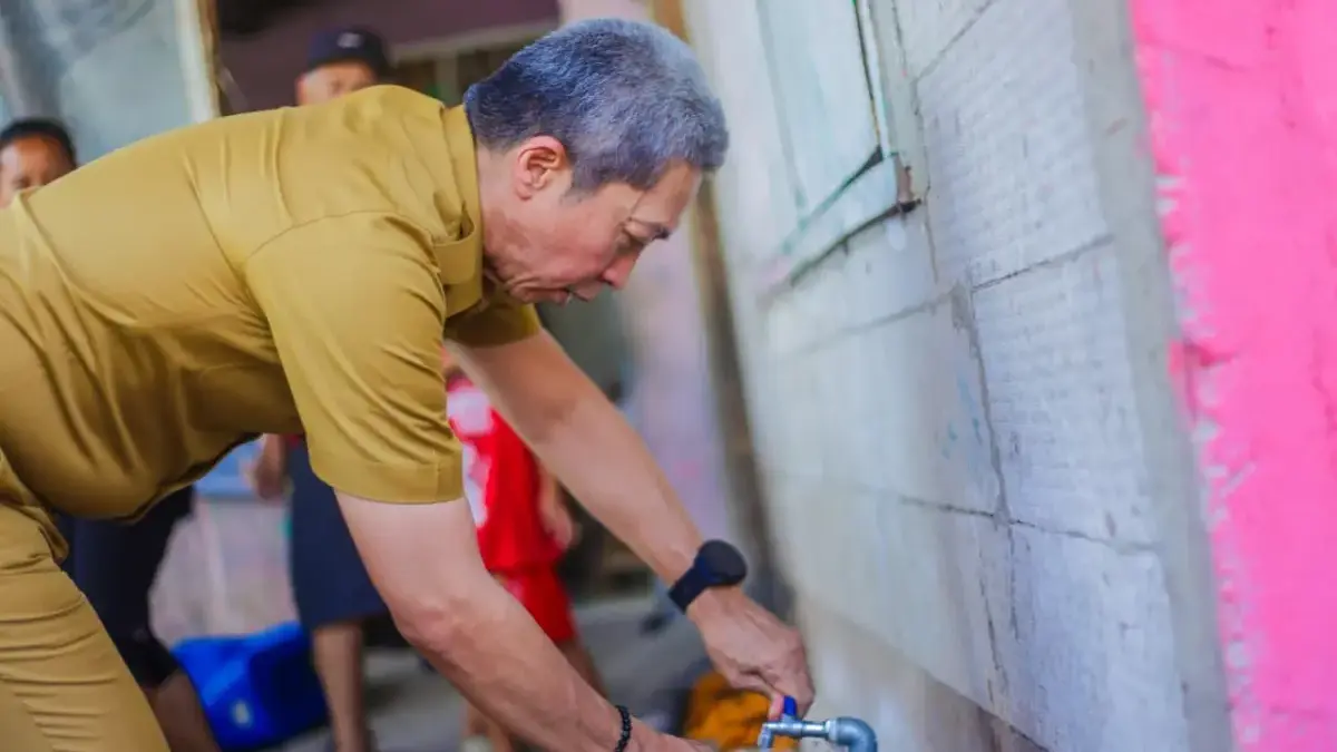 6.000 Warga Mulyaharja Bogor Selatan Kini Bisa Nikmati Air Minum Langsung dari Keran 6.000 Warga Mulyaharja Bogor Selatan Kini Bisa Nikmati Air Minum Langsung dari Keran