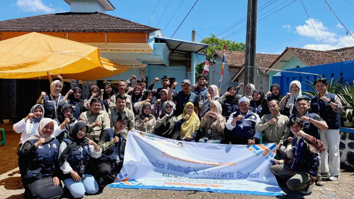KKN Tim 14 BKU Gelar 'LENTERA SEHAT': Edukasi Hipertensi dan Teh Rambut Jagung di Mekarwangi Bandung.