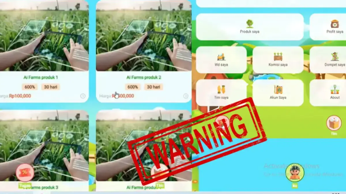 Aplikasi Happy Fram Menipu, Ini Bukti dan Analisis Lengkapnya Aplikasi Happy Fram Menipu