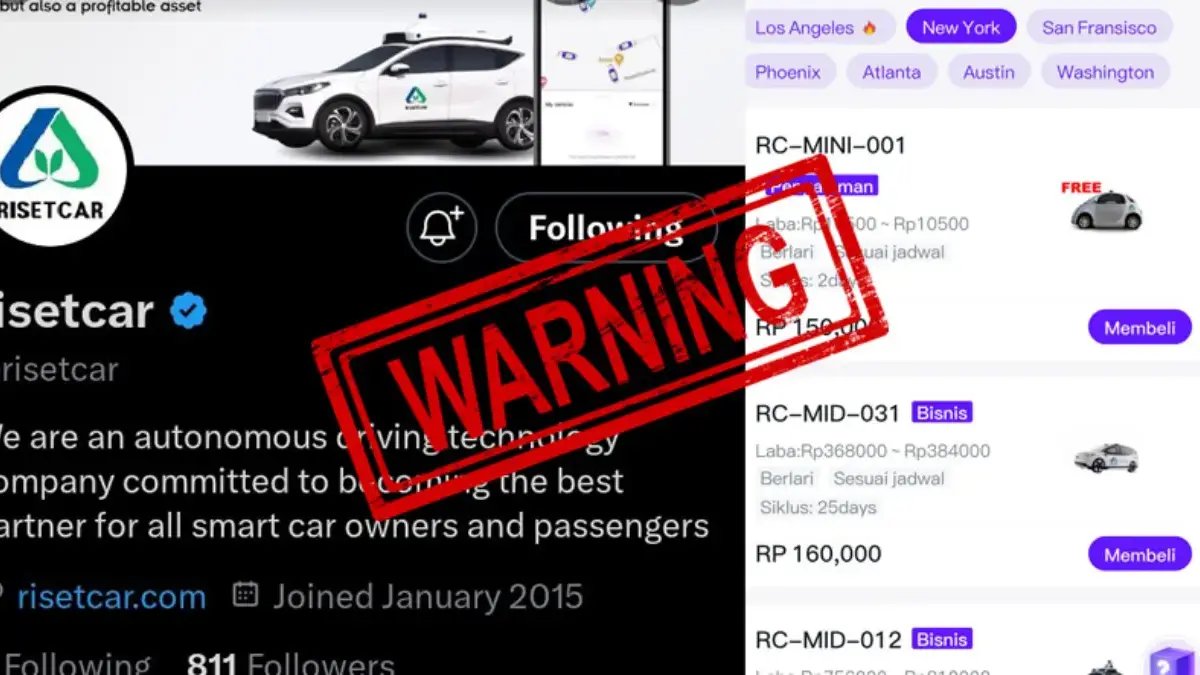 Member Mulai Sulit Tarik Dana di Aplikasi Risetcar, Malah Disuruh Begini Member Mulai Sulit Tarik Dana di Aplikasi Risetcar