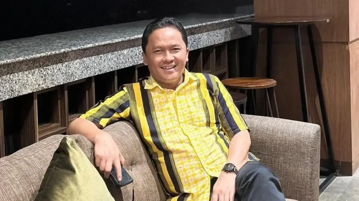 Ketua Fraksi Partai Golkar DPRD Sumedang, Asep Kurnia yang bersama pihaknya dorong pelatihan tenaga kerja. (Ke