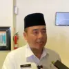 Wakil Wali Kota Bandung, Erwin saat ditemui awak media di Jalan Asia Afrika, Rabu (27/8). (Nizar Jabar Ekspres