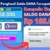 Coba Hasilkan Rp168 Ribu per Hari dengan Game Penghasil Saldo DANA Tercepat 2025 Ini