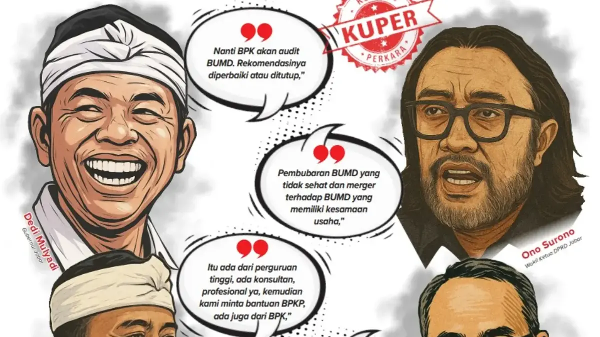 BUMD Jabar Kerap Tak Setor Dividen hingga Terjerat Korupsi, Tata Kelola Buruk Tak Diperhatikan?