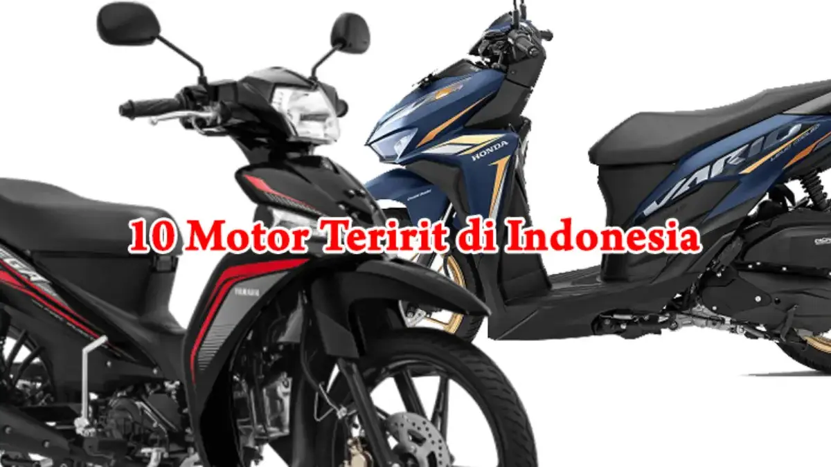 Motor Paling Irit Bensin di Indonesia
