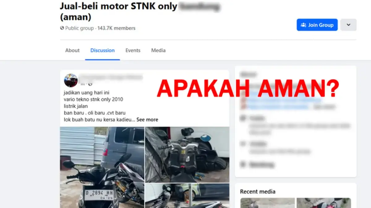 Alasan Motor Honda STNK Only Masih Laku Keras di Indonesia