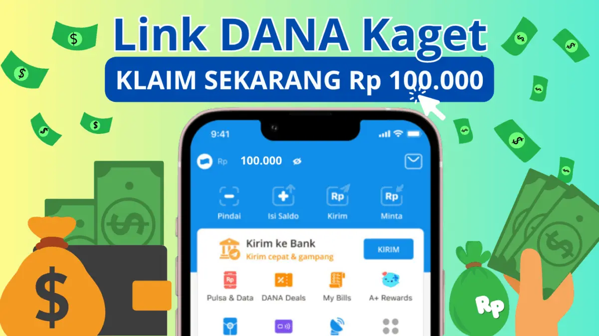 Dapatkan Saldo DANA Gratis Rp100.000 Tanpa Aplikasi, Cuma Klik Link Ini Hari Ini! Dapatkan Saldo DANA Gratis Rp100.000 Tanpa Aplikasi, Cuma Klik Link Ini Hari Ini!