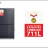 Toshiba Raih Rekor MURI dengan Kulkas 4 Pintu Kapasitas 711 L, Hadirkan Solusi Optimal untuk Keluarga Besar