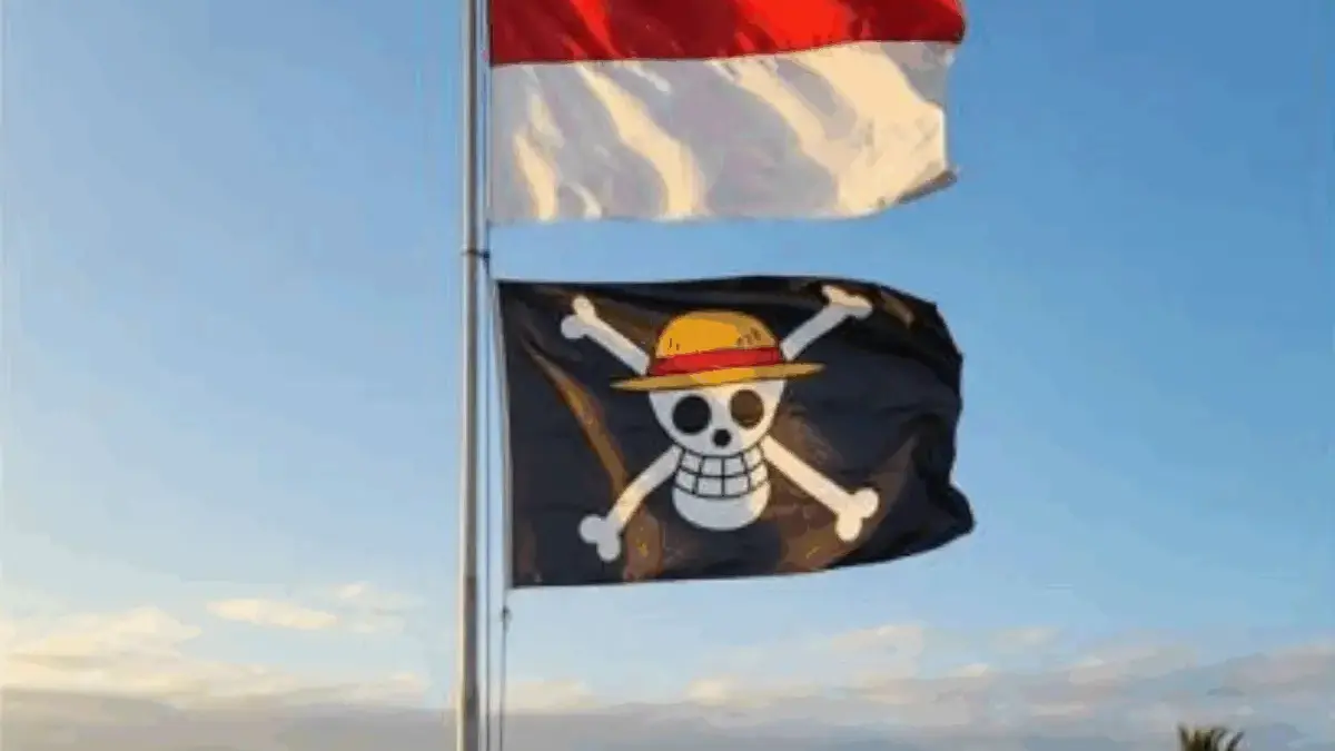 Media Asing Ikut Soroti Polemik Pengibaran Bendera One Piece di RI Media Luar Ikut Soroti Polemik Pengibaran Bendera One Piece di RI